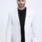 Mens Modern Fit White Blazer