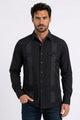 Modern Guayabera Long Sleeve Shirt