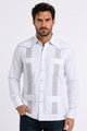 Modern Guayabera Long Sleeve Shirt