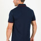 navy stripe polo back platini