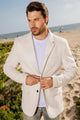 Double Button Suede Blazer