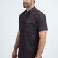 Mens Performance Classic Fit Short Sleeve Black Shirt