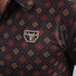black geo cattle polo detail platini