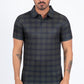 green performance polo men front