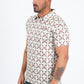 western longhorn print polo men modern fit