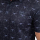 black western longhorn polo detail platini