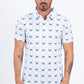 white western longhorn polo front platini