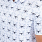 white western longhorn polo detail platini