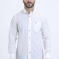 Men's Performance Long Sleeve White Shirt