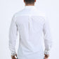 Men's Performance Long Sleeve White Shirt