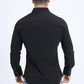 Men's Performance Western Long Sleeve Black Shirt