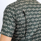 Mens Performance Western Short Sleeve Aztec Print Green Shirt