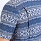 Mens Performance Western Short Sleeve Aztec Print Grey Shirt