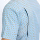 Mens Performance Western Short Sleeve Aztec Print Slate Shirt