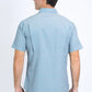 Mens Performance Western Short Sleeve Aztec Print Slate Shirt