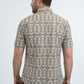 Men's Performance Western Short Sleeve Beige Shirt