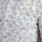 Men's Performance Western Short Sleeve Beige Shirt