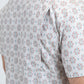 Men's Performance Western Short Sleeve Beige Shirt