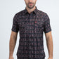 Men's Performance Western Short Sleeve Black Shirt