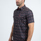 Men's Performance Western Short Sleeve Black Shirt