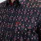 Men's Performance Western Short Sleeve Black Shirt