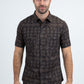 Men's Performance Western Short Sleeve Black Shirt