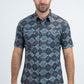 Men's Performance Western Short Sleeve Black Shirt