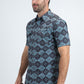 Men's Performance Western Short Sleeve Black Shirt