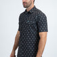 Men's Performance Western Short Sleeve Black Shirt