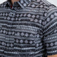 Men's Performance Western Short Sleeve Black Shirt