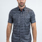 Men's Performance Western Short Sleeve Black Shirt