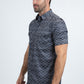 Men's Performance Western Short Sleeve Black Shirt