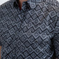 Men's Performance Western Short Sleeve Black Shirt