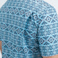 Men's Performance Western Short Sleeve Blue Shirt