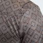 Men's Performance Western Short Sleeve Brown Shirt