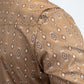 Men's Performance Western Short Sleeve Camel Shirt