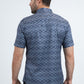 Men's Performance Western Short Sleeve Navy Shirt