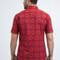 Men's Performance Western Short Sleeve Red Shirt