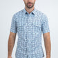 Men's Performance Western Short Sleeve White Shirt