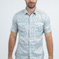 Men's Performance Western Short Sleeve White Shirt
