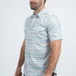 Men's Performance Western Short Sleeve White Shirt