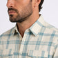 beige plaid western shirt men platini detail-2