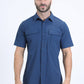 navy portage performance shirt men platini front