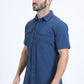 navy portage performance shirt men platini back