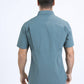 slate green portage performance shirt men platini back