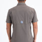 taupe portage performance shirt men platini back