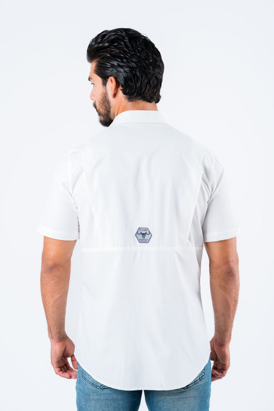off white portage performance shirt men platini back