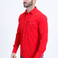 red prewitt western long sleeve shirt men platini back