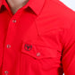 red prewitt western long sleeve shirt men platini detail-2