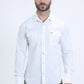 white prewitt western long sleeve shirt men platini front